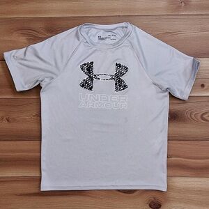 Under Armour Light Gray Athletic Tee